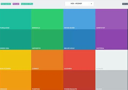 网站的配色原则企业网站设计如何配色